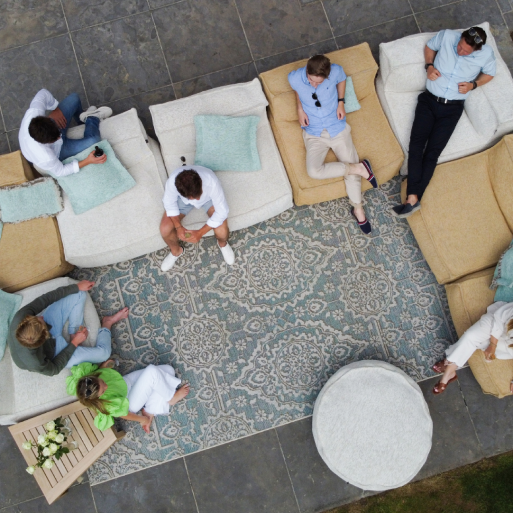 Pufy ogrodowe do całoroczne spa