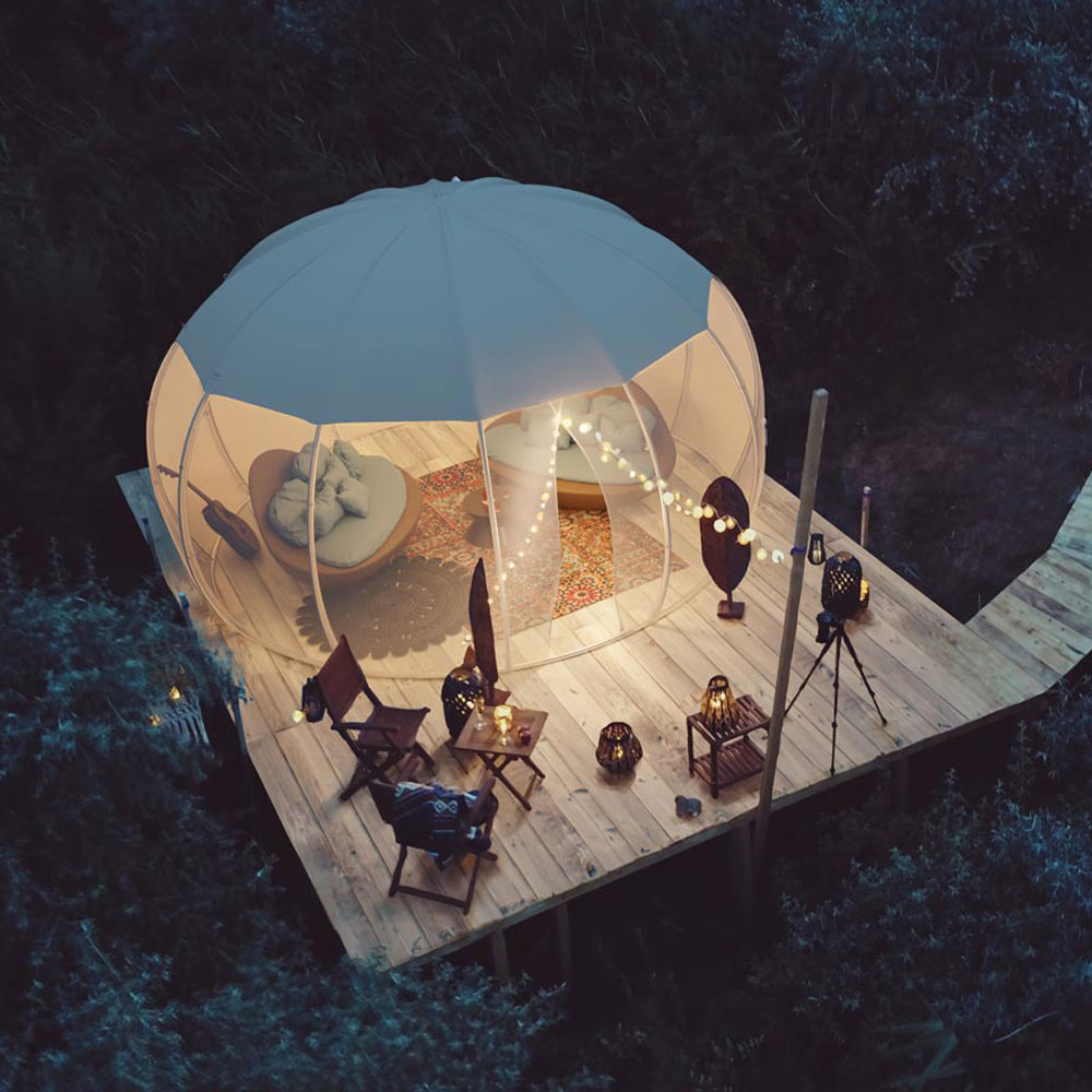 Klimatyczna altana z jacuzzi