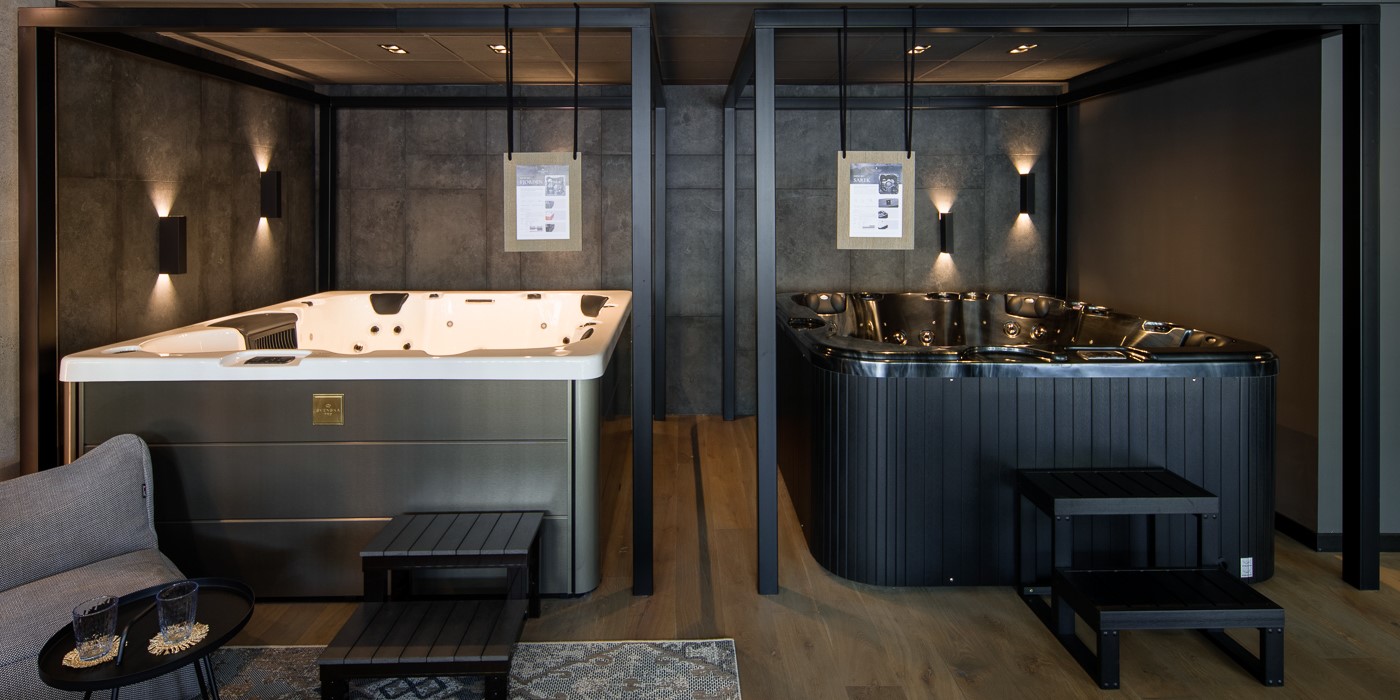 Jacuzzi ogrodowe duże - showroom w Krakowie