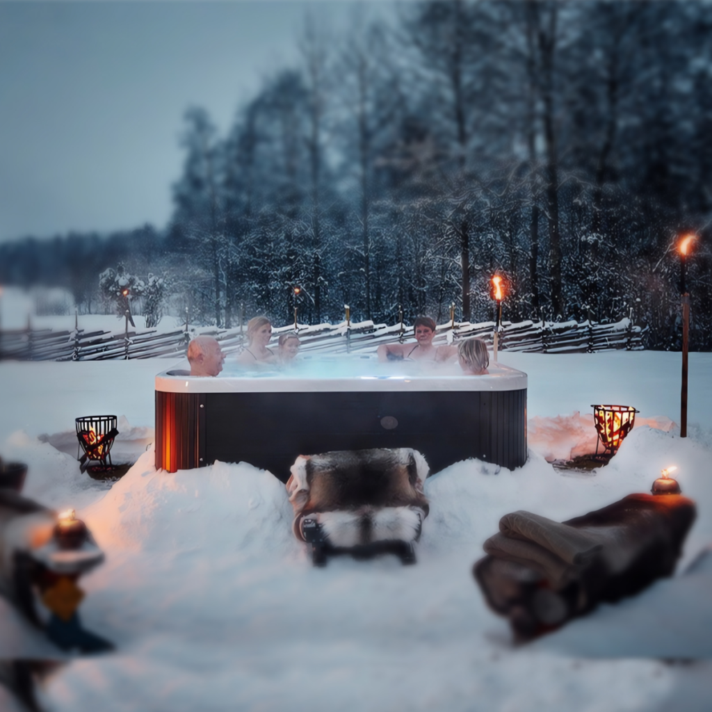 Jacuzzi ogrodowe czy basen - klimatyczne, gorące kąpiele w zimie