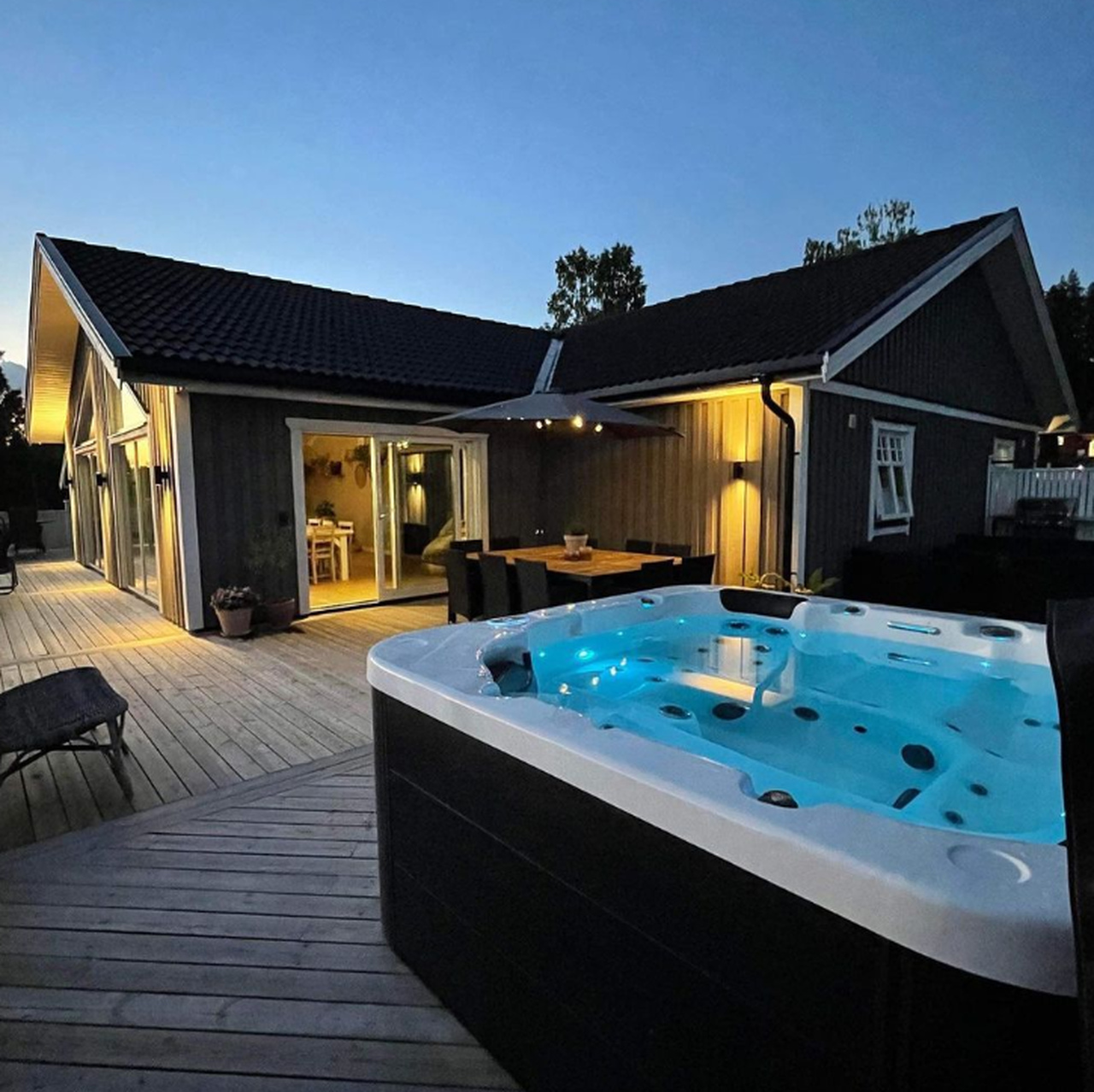 Przy domowe jacuzzi ogrodowe z możliwością zakupu na raty